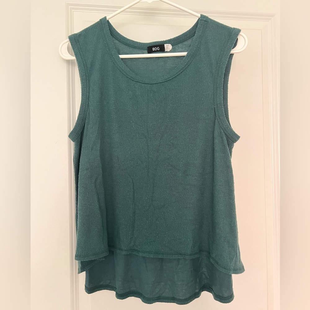 Urban Outfitters BDG Green Tank in Small